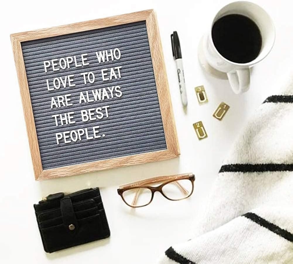 image:imageLetter Board Letters 558 PRECut Characters 34 and 1 Inch White in Organizer Box